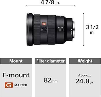 Amazon.com : Sony - FE 16-35mm F2.8 GM Wide-angle Zoom Lens
